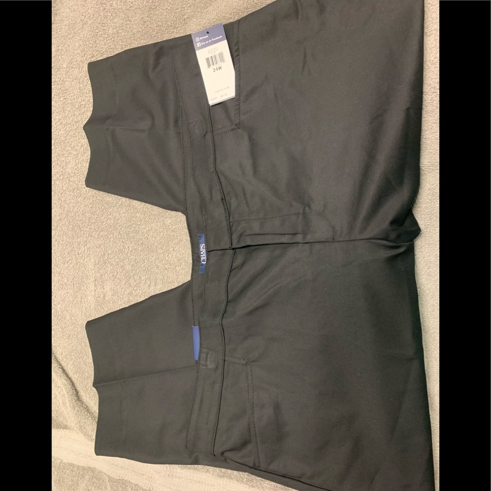NWT! Chaps Black Women’s Trouser